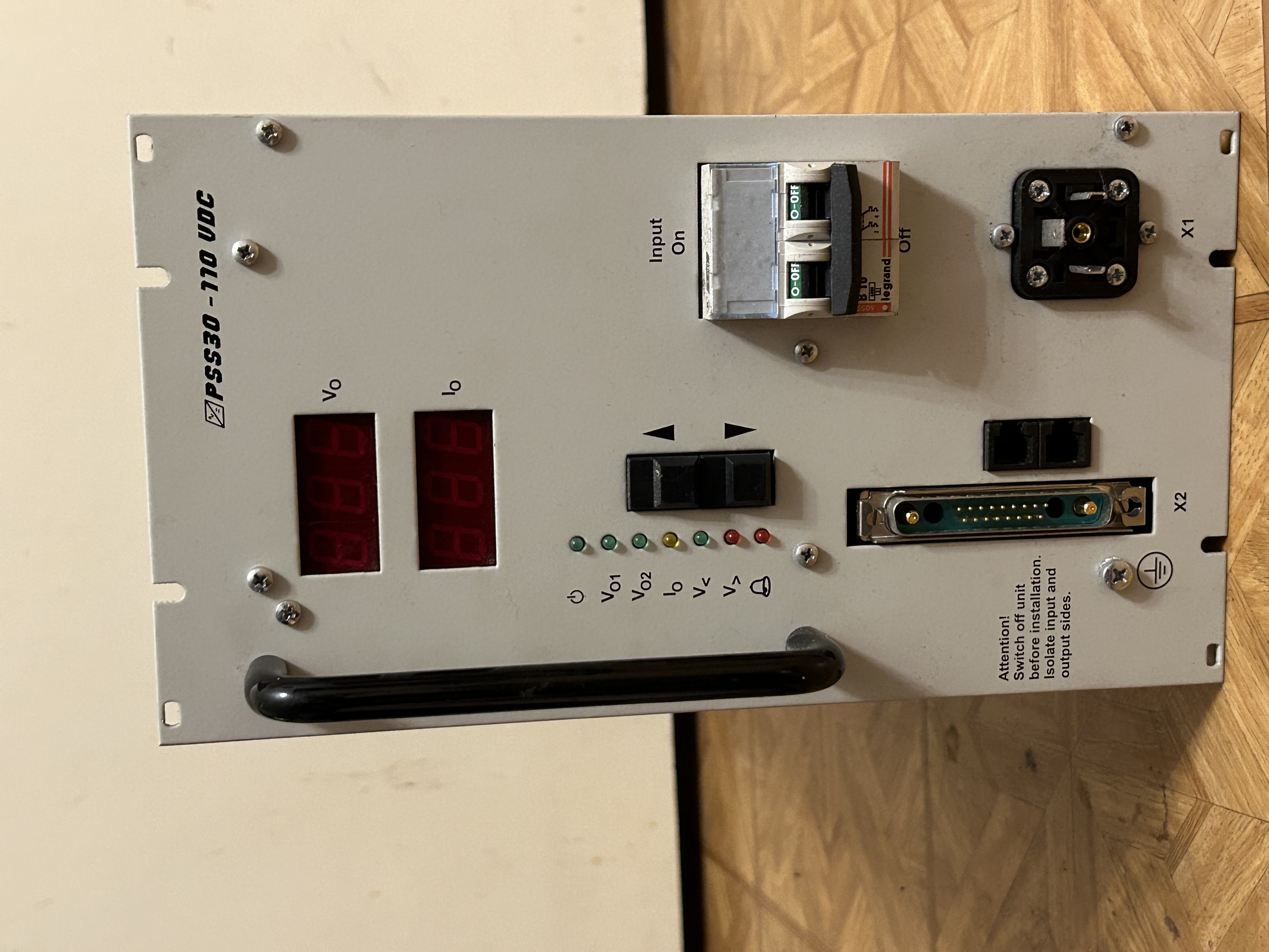 Nätaggregat (id00567) Eltek in 230 volt AC 12,9 A --- ut 108 Volt DC 22 Ampär_3